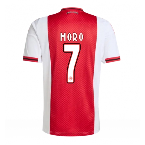 Billige Fotballdrakt Ajax Raul Moro #7 Replika Hjemmedrakt 2025-26 Kortermet Billige Fotballdrakt Ajax Raul Moro #7 Replika Hjemmedrakt 2025-26 Kortermet